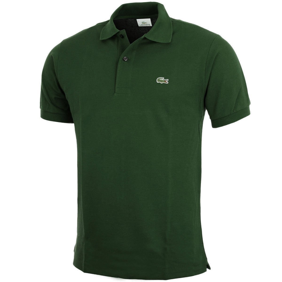 Lacoste L1212 Polo, Verde, 4XL Uomo