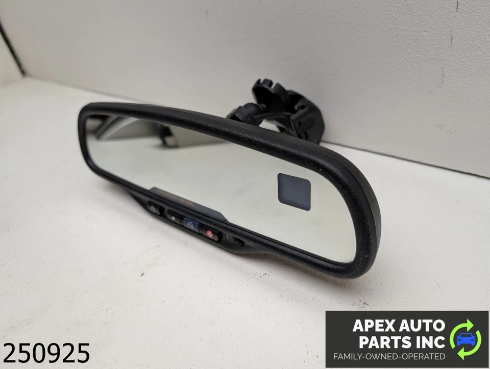 OEM 2002-2006 Cadillac Escalade 6.0L Rear View Mirror Compass Temp Auto Dim - Image 3 of 4