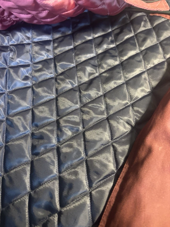 Jaqueta masculina Tommy Hilfiger marrom com zíper tamanho M - Imagem 4 de 4