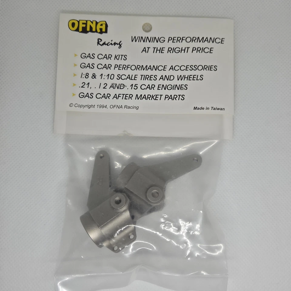 OFNA Racing 36516 ~ CNC Aluminum Steering Knuckles PR ~ 9.5 Ravenger Vintage NOS - Image 2 of 3