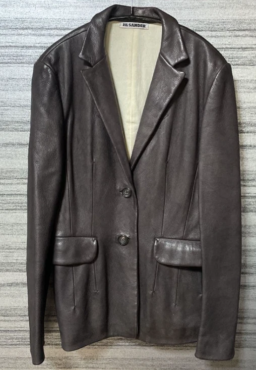 Jil Sander Leather Outer Shell Coats, Jackets & Vests for Women