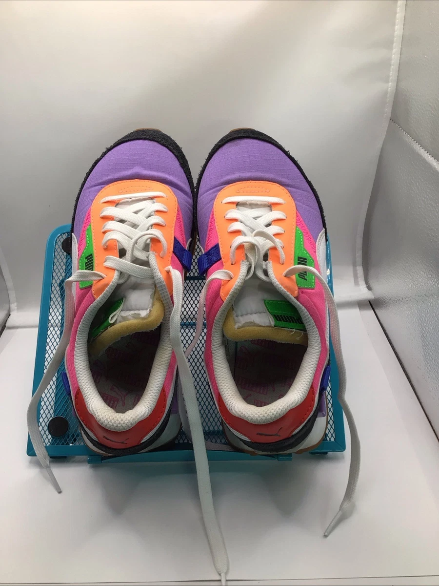 Puma Future Rider Play On Luminous Purple Fluo Pink W for sale | eBay