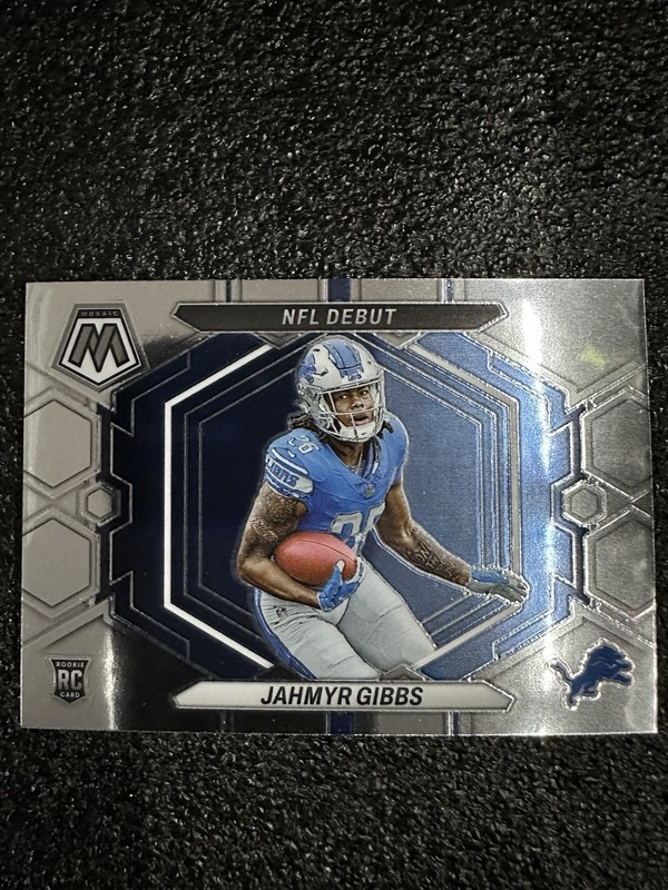 2023 Mosaic NFL Debut Jahmyr Gibbs Rc #nd-10