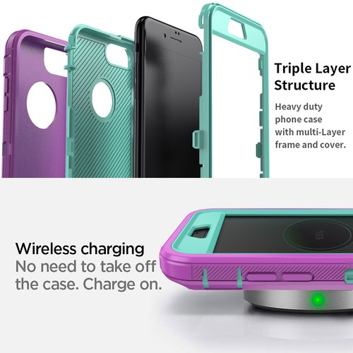 For iPhone SE2 SE 2022 6 6S 7 8 Plus Shockproof Heavy Duty Rugged Case Cover - Picture 53 of 98