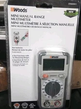 Woods DMMW1 Subcompact Digital Multimeter 500 AC/DC Volts CATlll 300V