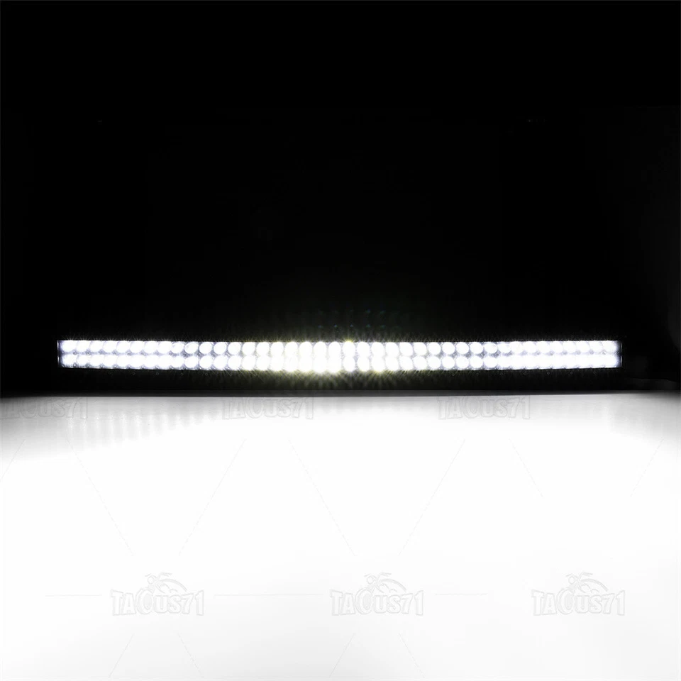 Kit combinado de barra de luz de 52"" estroboscópica ámbar/blanco para Chevy Silverado 1500 99-06 Foto 4 de 4