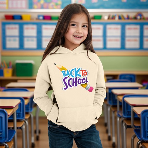 Kids Boys Girls Autumn WInter School Season Letter Printed Long Sleeve Hoodie - Picture 16 of 33