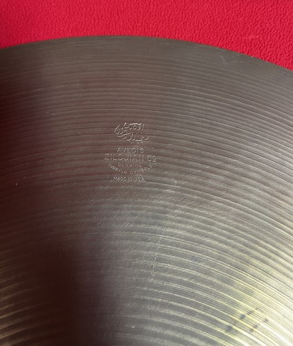 Vintage 60er Jahre 20" Zildjian Avedis Ride Crash Becken 2320g - Bild 3 von 11