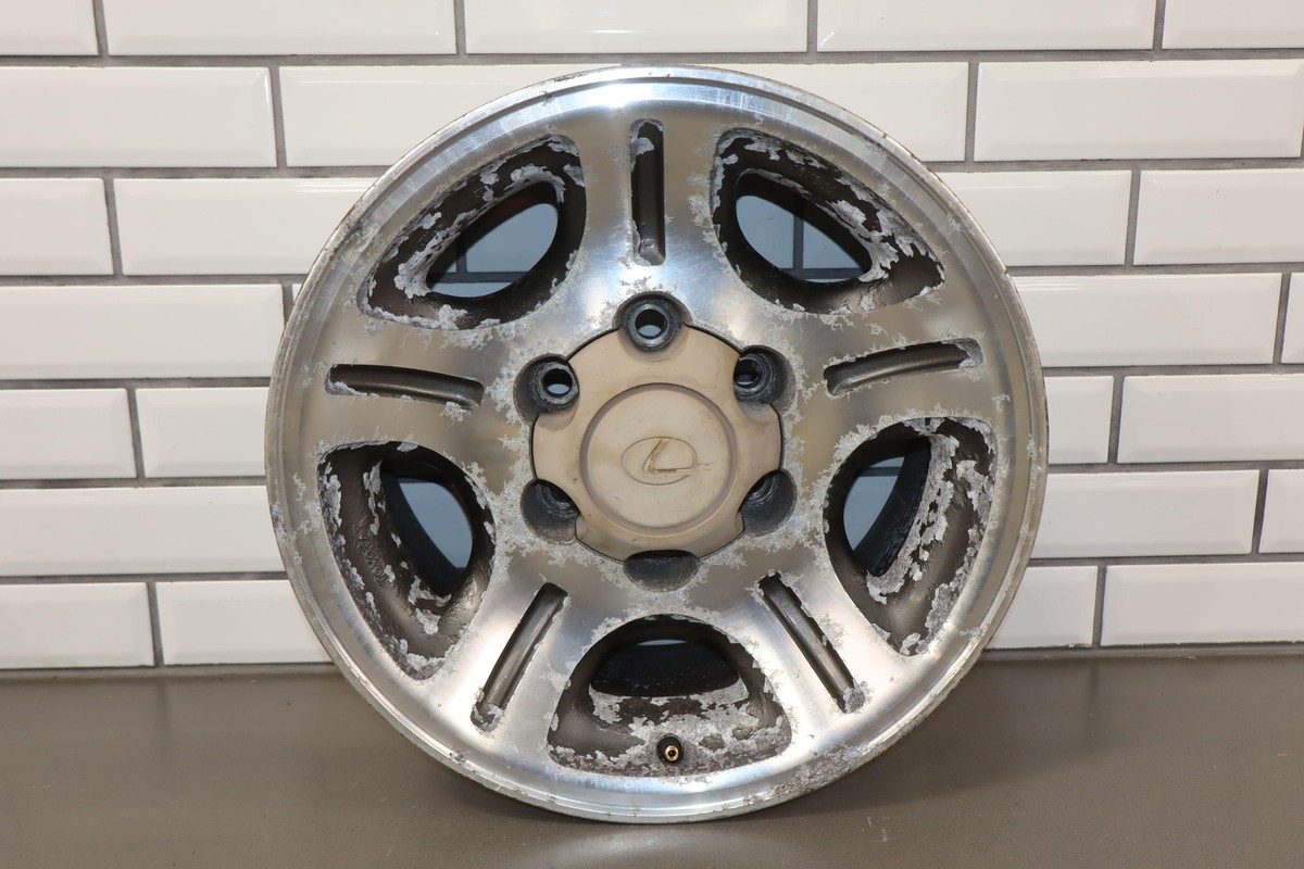 1996-1997 Lexus LX450 Single (1) 16x8 OEM Alloy Wheel With 1996-1997 Lexus LX450 Single (1) 16x8 OEM Alloy Wheel With