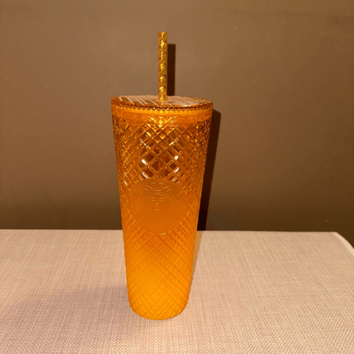 Starbucks Mango Orange Ombre Gradient Venti Cold Cup NWT - Bild 1 von 6