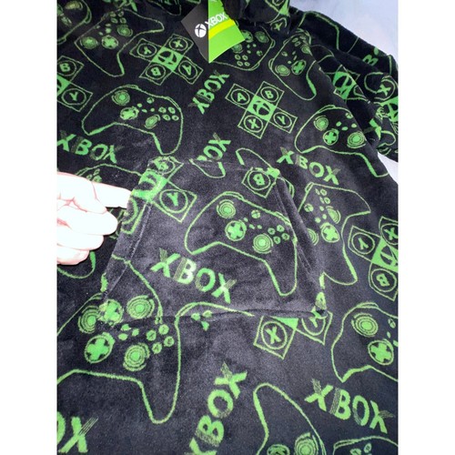 NWT Xbox Fleece Oversized Hoodie Blanket - Size M (7-10 Yrs) - Gamer Gifts - Picture 4 of 15
