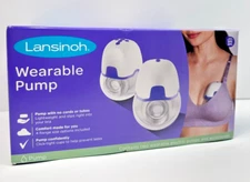 🔥Lansinoh Hands-Free Lightweight & Portable Wearable Breast Pump - SEALED 🔥