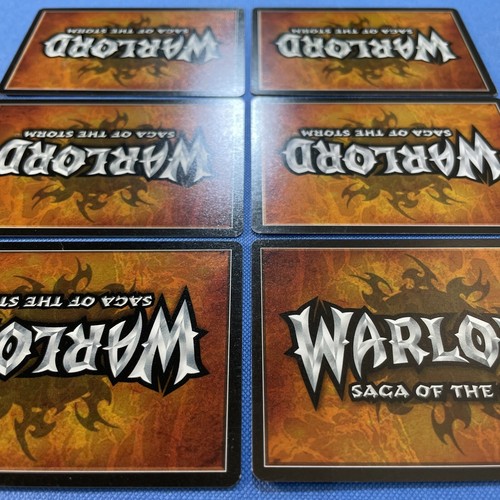 🐉 Warlord Dragonlord Collection Kar’rak Al’drich Draxon Saga of the Storm CCG - Picture 11 of 12