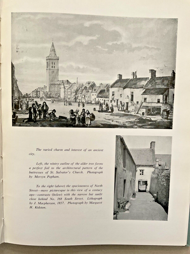 St Andrews 1951 Illustrated Town University Golf etc Locally published Scarce
