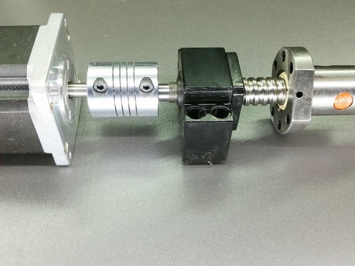 8mm X 14mm Large Heavy Duty Flexible Motor Shaft Clamp Coupler Coupling Nema 23 - 第 5/12 張圖片