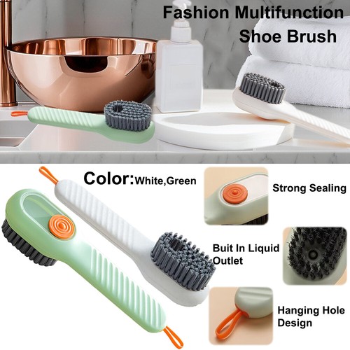 Multifunktionale Reinigungsbürste Soft Automatisch Flüssig Schuhbürste Schuh Kleidung ﻿ - Bild 4 von 16