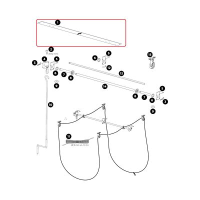 Thule Drill Hole Template for MultiLift 29015