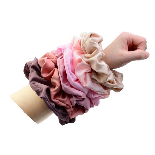 Chloven 6 Colors Oversize Jumbo Scrunchies Blush Theme Large Hair Scrunchies ... - Bild 5 von 8