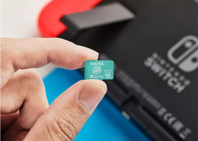 Nintendo Switch 500GB Amazon.com: SanDisk 512GB microSD Card, Licensed for