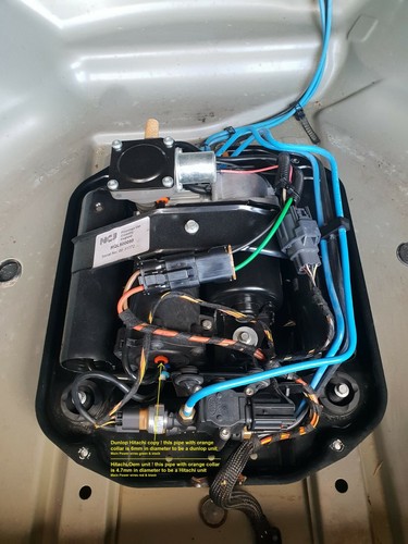 Discovery 3 4 Range Rover Sport Dunlop kit guarnizione pistone compressore sospensioni pneumatiche - Foto 5 di 7