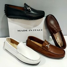 SCARPE UOMO mocassino  pelle artigianali capri model Offerta   VVV
