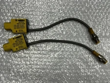 (LOT OF 2) USED Banner Engineering SM312LVQDP Mini Beam Photoelectric Sensor