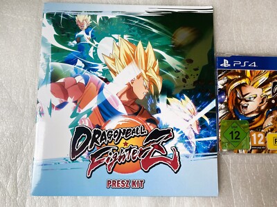 Dragon Ball Fighter Z PS4 PRESS KIT brochure PS4 PROMO Rare