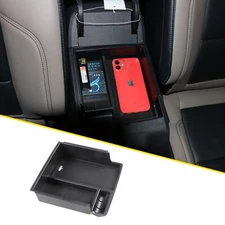 For Ford Bronco 21+ Central Armrest Storage Box Organizer Tray Case Accessories