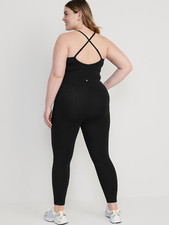 Old Navy Black Powerchill 7/8 Cami Bodysuit-Size 3X-NWT