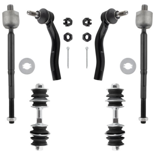 Qty6 Front Stabilizer Swaybar Links & Tie Rods EV410 Kit 00-05 For Toyota Echo - Bild 2 von 8