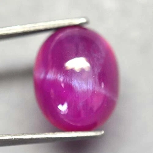 8.50 Ct 13x10.5 MM Pink Red Ruby Star Sapphire 6 Rays Lab Corundum RRS8709 - Image 3 of 4