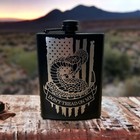 Don't Tread on me 8 oz Flask