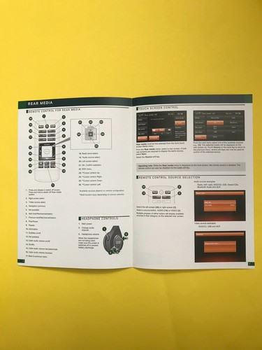 2016 Land Range Rover Sport HSE Supercharged Owners Navigation Manual Book Set - Picture 13 of 17
