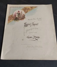 SPINN! SPINN! FANTASIE TRANSCRIPTION FOR PIANOFORTE VON CARL ROSSI. SHEET MUSIC