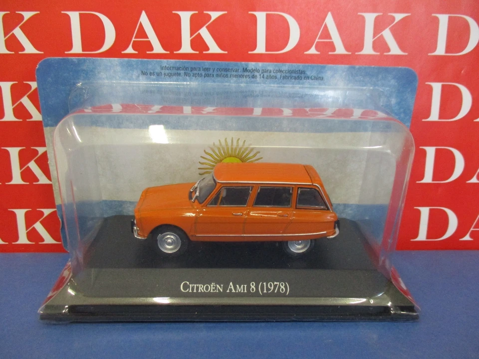 Die cast 1/43 Modellino Auto Citroen Ami 8 1978 - Immagine 4 di 4