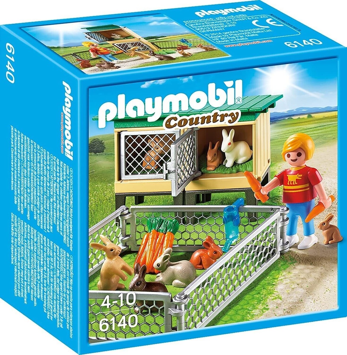 Playmobil Country Rabbit Farm Animals New Sealed NEW