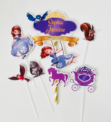Personalized Sofia the First Cake Topper | eBay