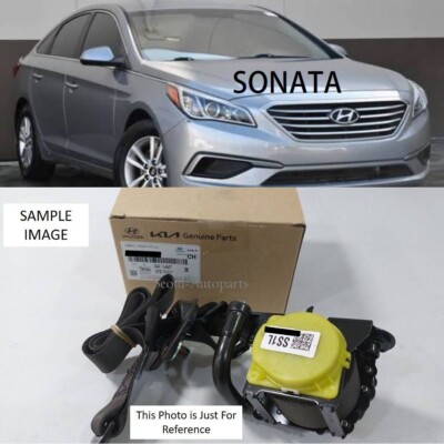  KOSTENLOSER DHL 88820C1560TRY Sicherheitsgurt vorne SCHWARZ RECHTS für SONA...
