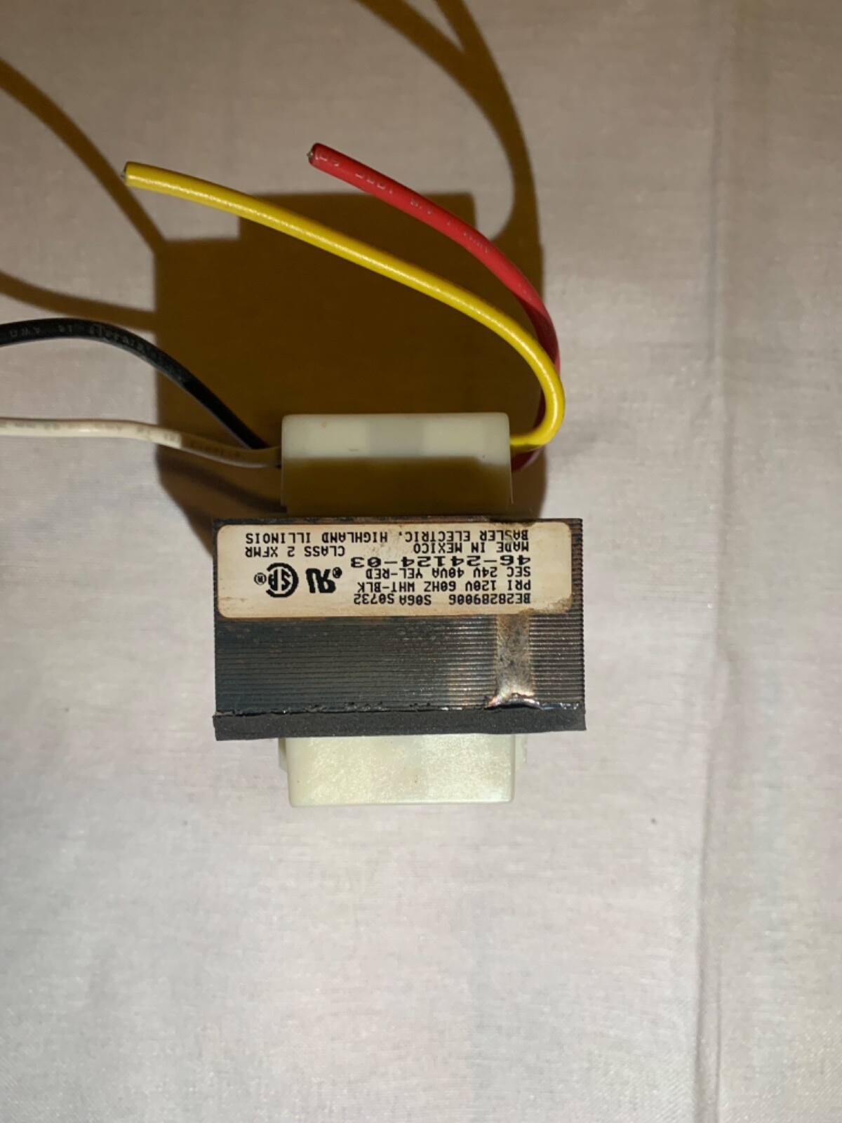 Brand New basler electric 120v To 24v AC transformer สถานีตำรวจภูธร