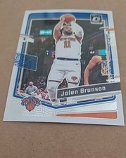 Donruss Optic Basketball 2023-24 Jalen Brunson No. 158 New York Knicks Base