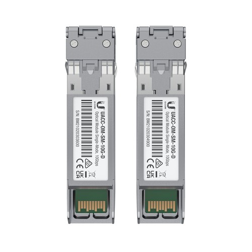 Ubiquiti UF-SM-10G-20 transceiver SFP+ 10G module SM 1310nm 10km Dual LC(20 pcs) - Picture 4 of 4
