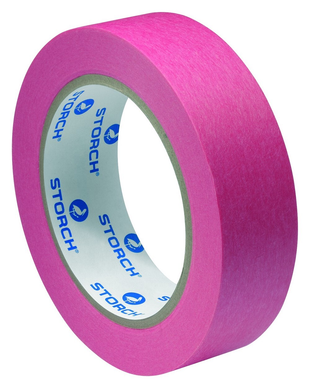 6 x 50 m cigüeña crepé de pintor cinta adhesiva cinta de cobertura El rojo UV-plus 19 mm de ancho