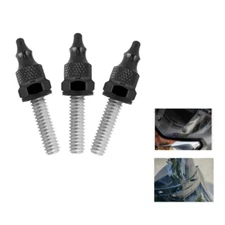 Black Windshield Windscreen Nut Bolt Screw for Harley Touring Electra Glide96-13