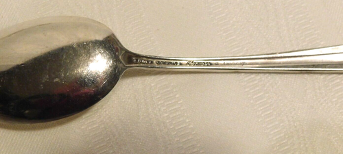 TOWLE Candlelight Set Of 12 Antique Sterling Silver Teaspoons, 1 Orig. Owner - Picture 5 of 5