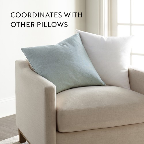 Juego de almohadas de decoración de algodón lavadas y enredadas con funda de almohada e inserto - Imagen 14 de 63
