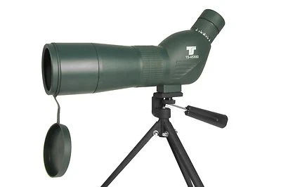 TS-Optics Zoom Spektiv 15-45 x 60 + Tischstativ + Tasche, TSSP60Ya + FT01