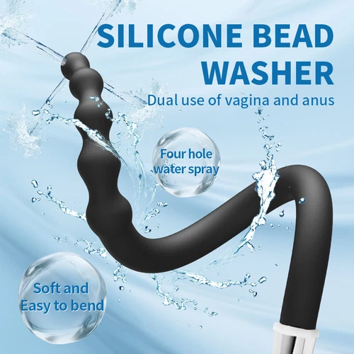 Hollow Cleaning Anal Shower Enema Douche Nozzle Wash Anus Vaginal Colon Cleaner