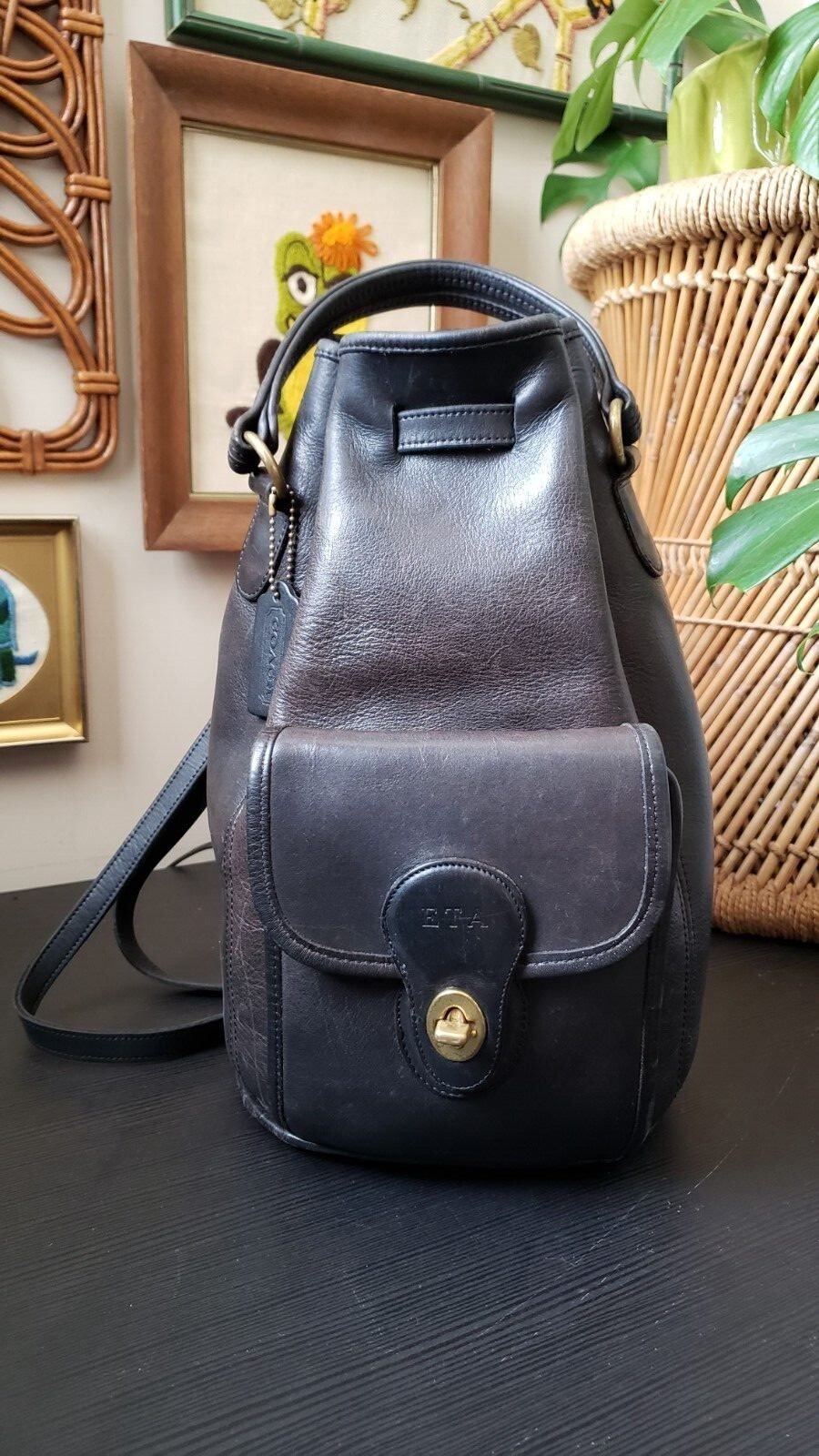 Vintage COACH Leather Sling Backpack 9992 | eBay Vintage COACH Leather Sling Backpack 9992 | eBay