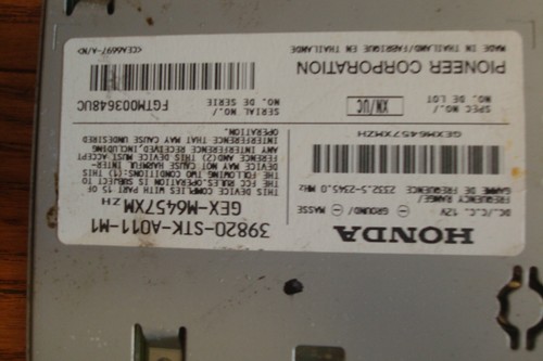 2007 ACURA RDX 2.3L AWD OEM Satelite Radio Control Module 051419 - Picture 6 of 6
