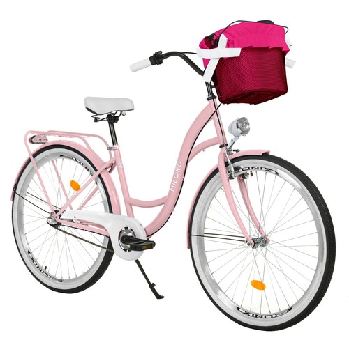 Milord Komfort Damenfahrrad Mit Korb Vintage Fahrrad Citybike, 26 Zoll, 3-Gang - Bild 31 von 54